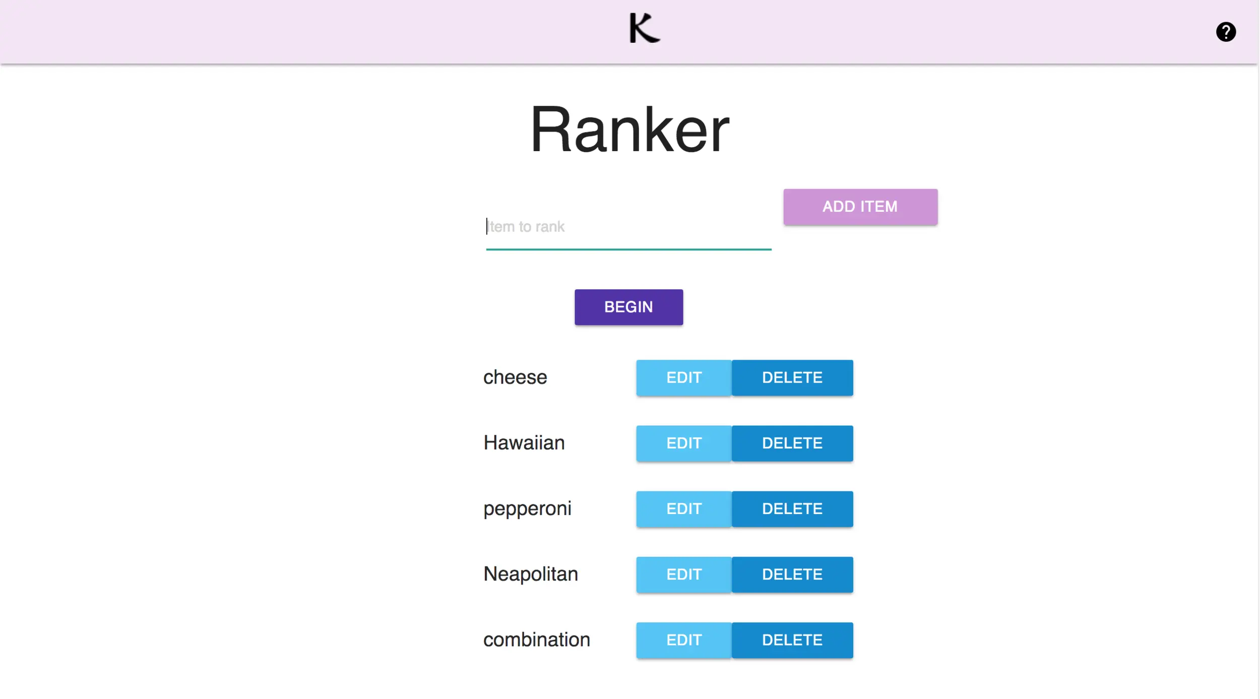 Ranker