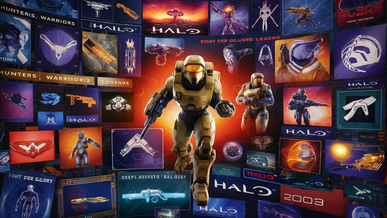 Halo (2003) Game Icons Banners