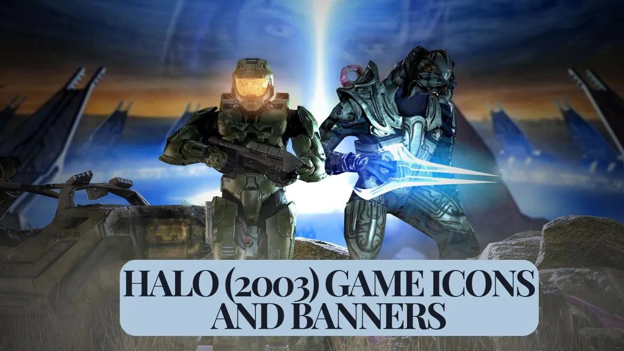 Halo (2003) Game Icons Banners