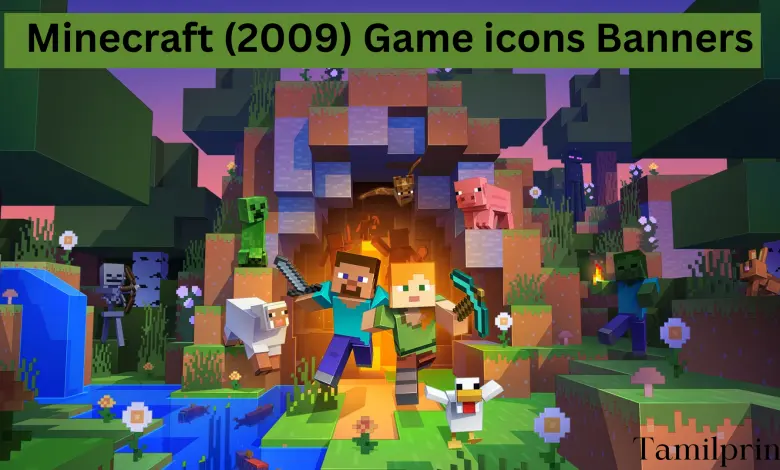 Minecraft (2009) Game Icons Banners