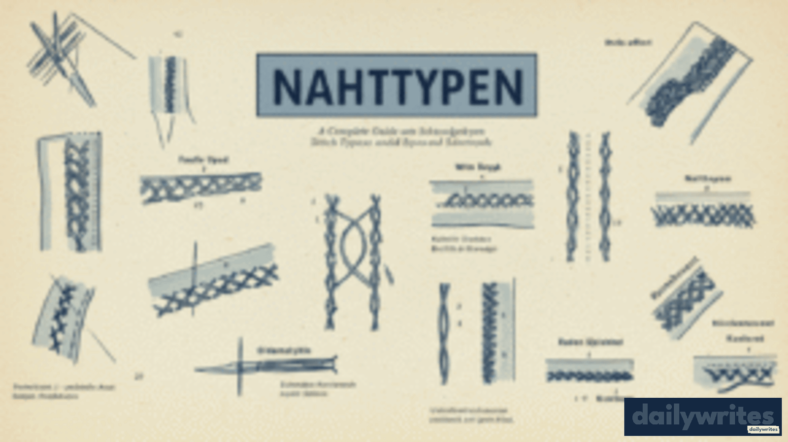 Nahttypen